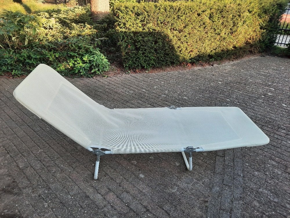 stretcher ligbed stevig stabiel in goede staat, Ophalen of Verzenden, Zo goed als nieuw, Overige materialen, Inklapbaar