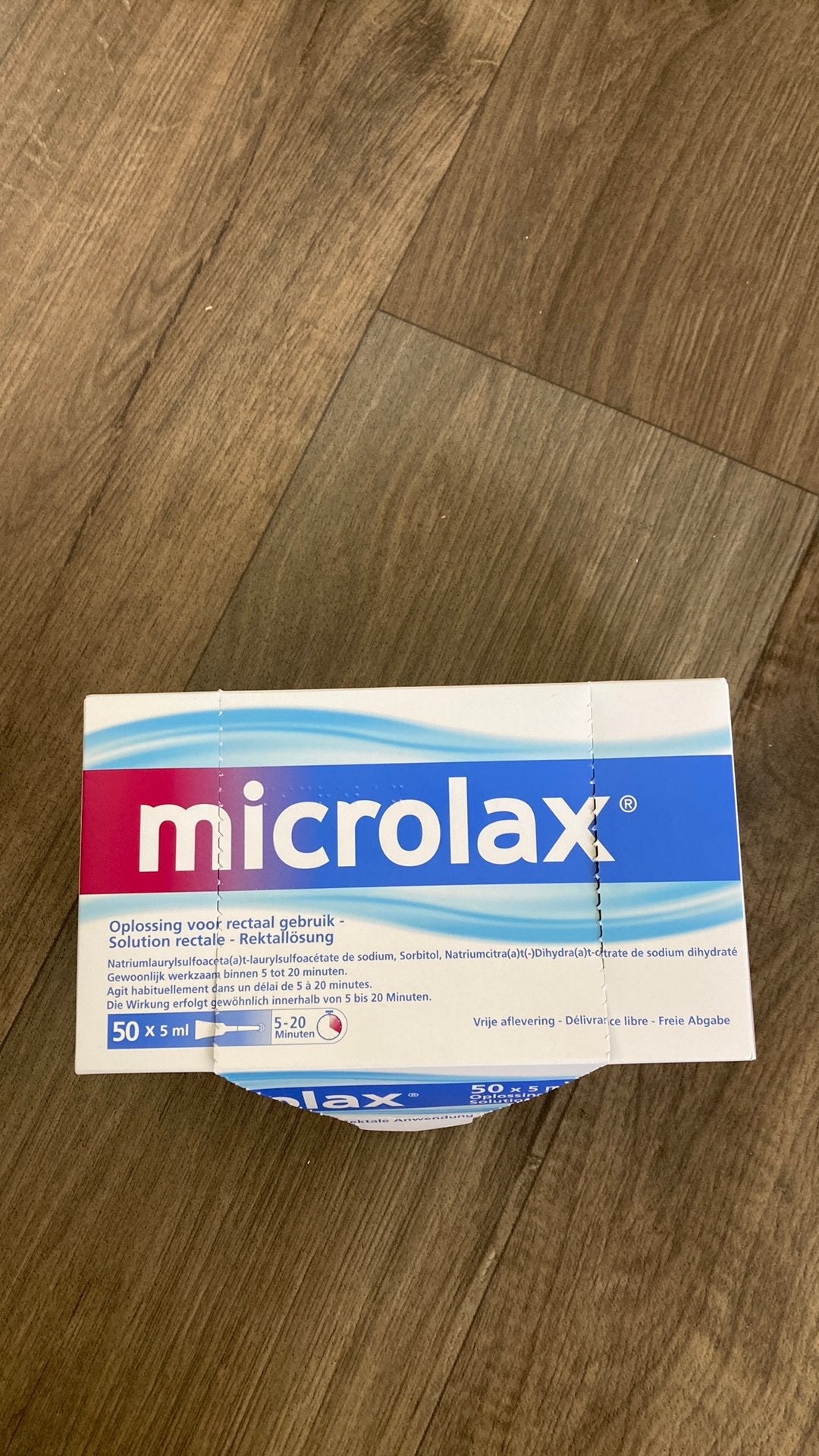 Microlax 26 tubes van 5 ml, Ophalen of Verzenden, Nieuw, Overige typen