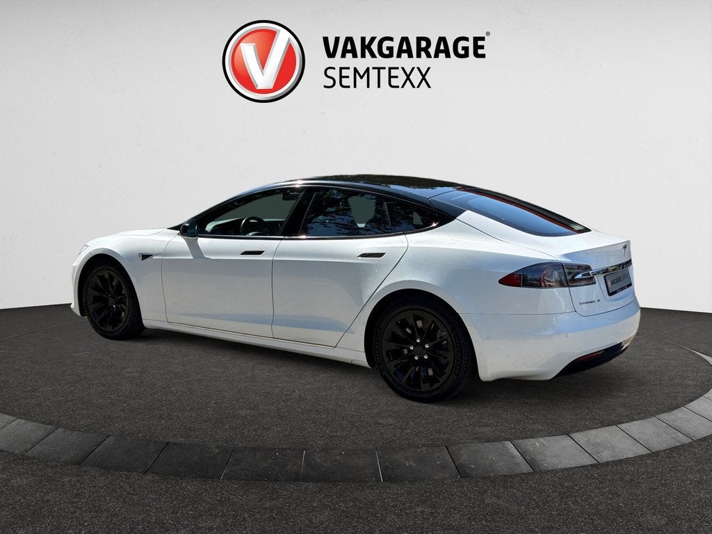 Tesla Model S 75 Business Economy | Origineel Nederlandse Au, Auto's, Tesla, Achterwielaandrijving, Gebruikt, Zwart, Wit