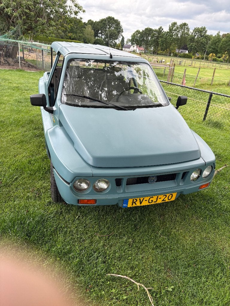 Mega Tjaffer 1.1 I Cabrio E2 1997 Groen, Auto's, Overige Auto's, Voorwielaandrijving, 600 kg, 4 cilinders, Cabriolet