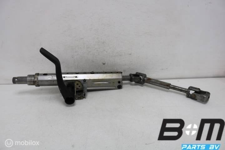 Stuuras + contactslot en deurslot VW Polo 6R 6R1419501EQ, Gebruikt