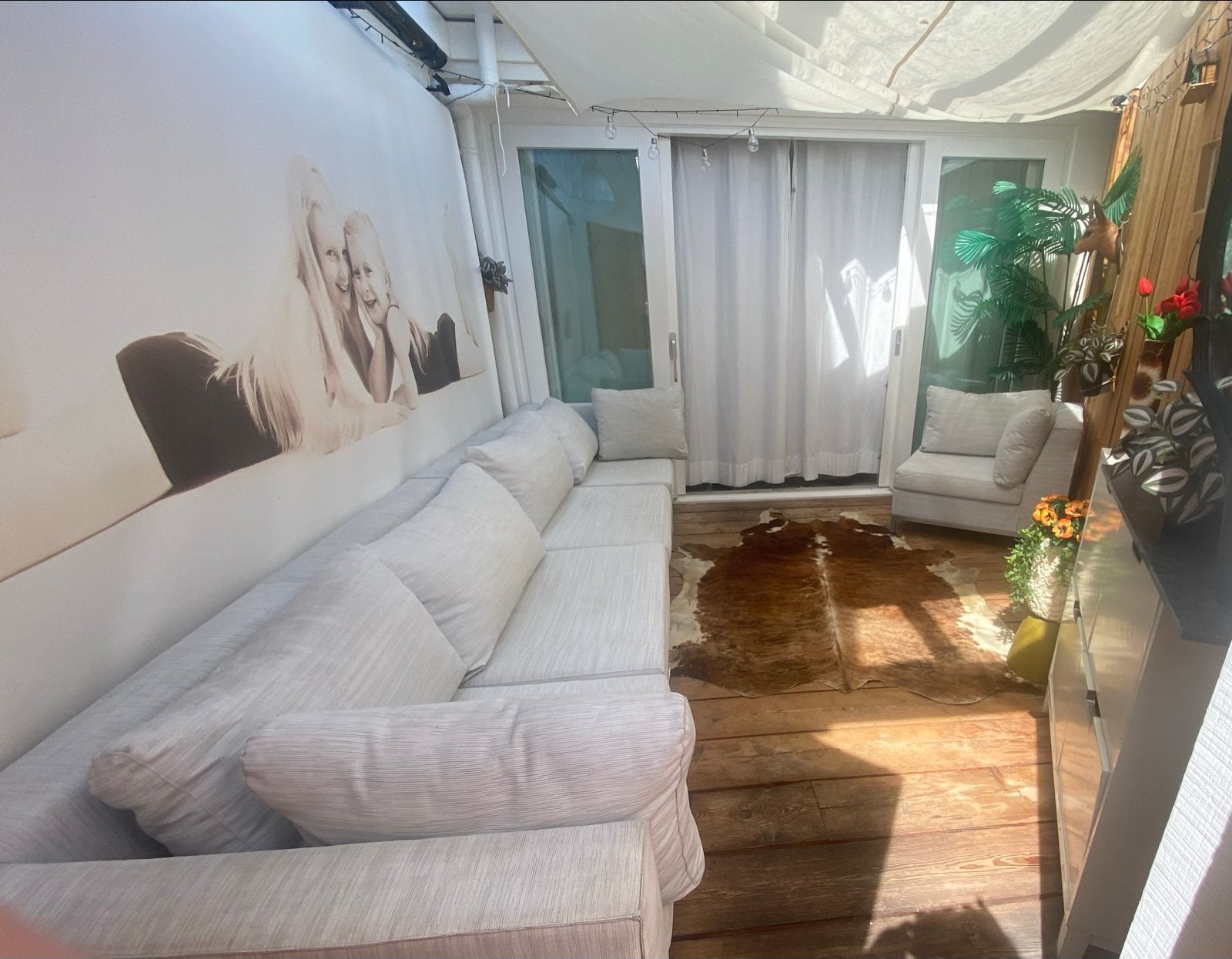 Exotan Ibiza/Sicilië modulaire loungeset, Ophalen, Hoekbank, 300 cm of meer, 75 tot 100 cm