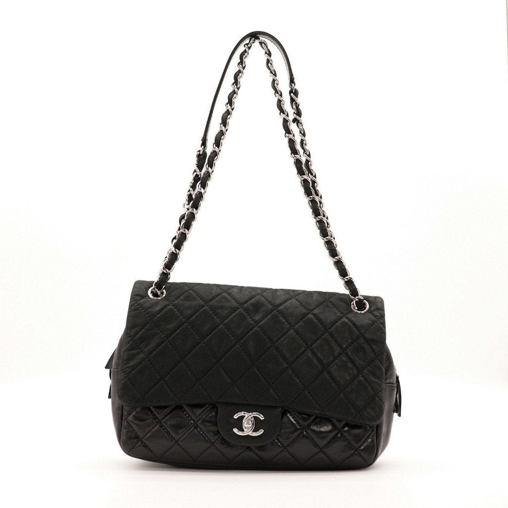 Chanel Timeless schoudertas, Verzenden, Gebruikt, Zwart, Schoudertasje