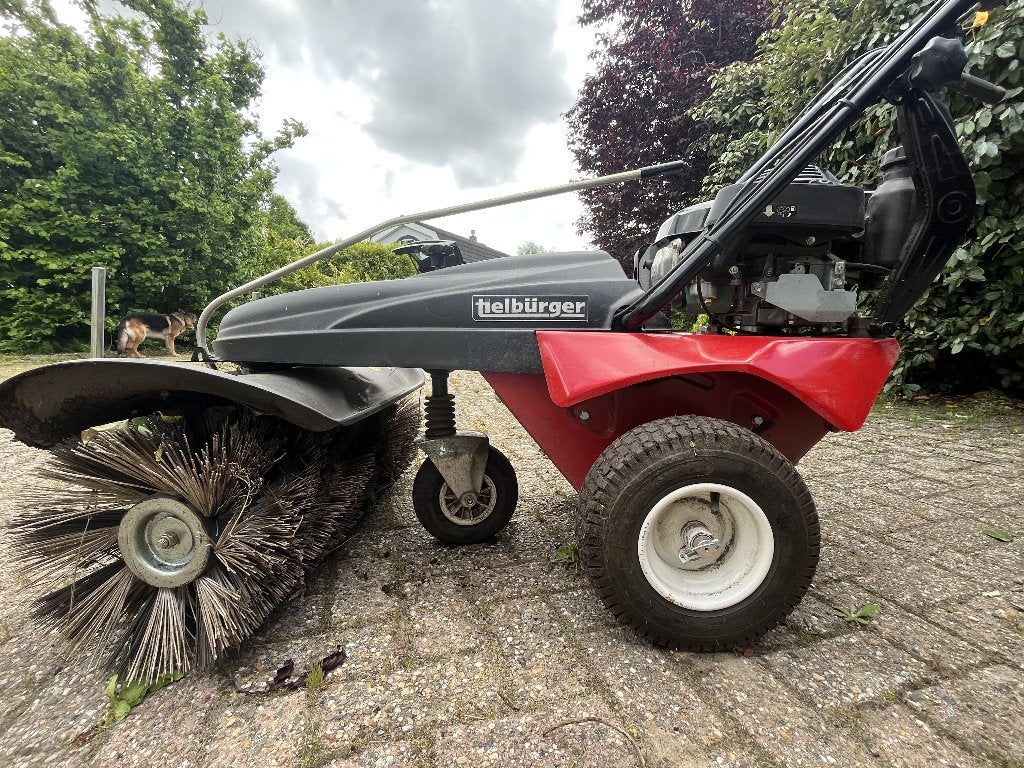 Veegmachine - Tielbürger TK38 pro + opvangbak, Ophalen, Zo goed als nieuw, Tielbürger