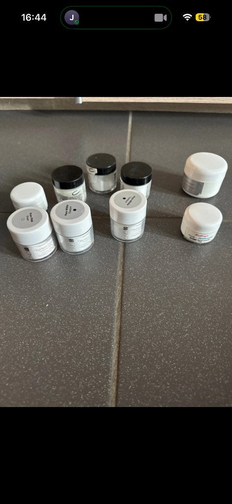 acryl poeder, Verzenden, Zo goed als nieuw
