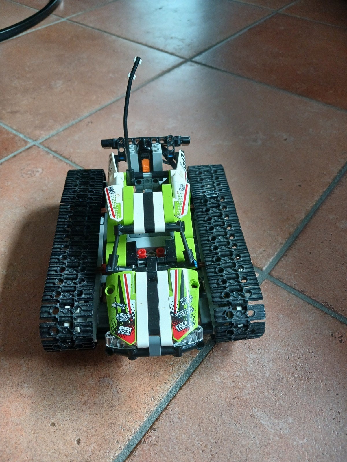 Technischlego rupsbandracer  Bestuurbaar, Antiek en Kunst, Antiek | Speelgoed, Ophalen of Verzenden