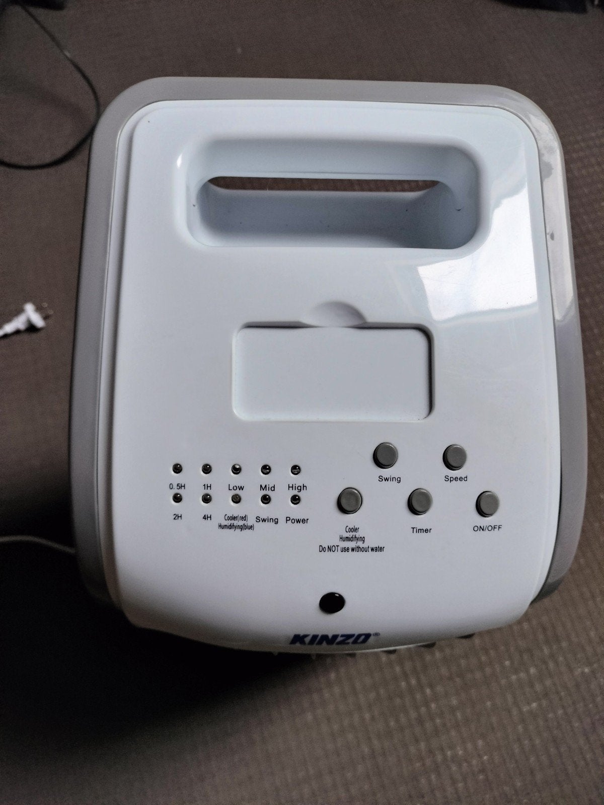 Kinzo ventilator, Witgoed en Apparatuur, Ophalen, Zo goed als nieuw, Vloerventilator