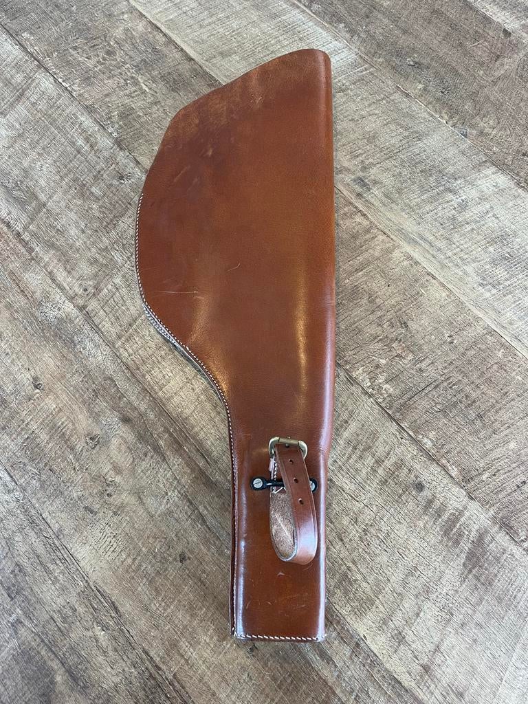 Leren geweer houder Thompson (Harley-Davidson) Model 1944, Motoren, Accessoires | Overige, Zo goed als nieuw, Ophalen of Verzenden