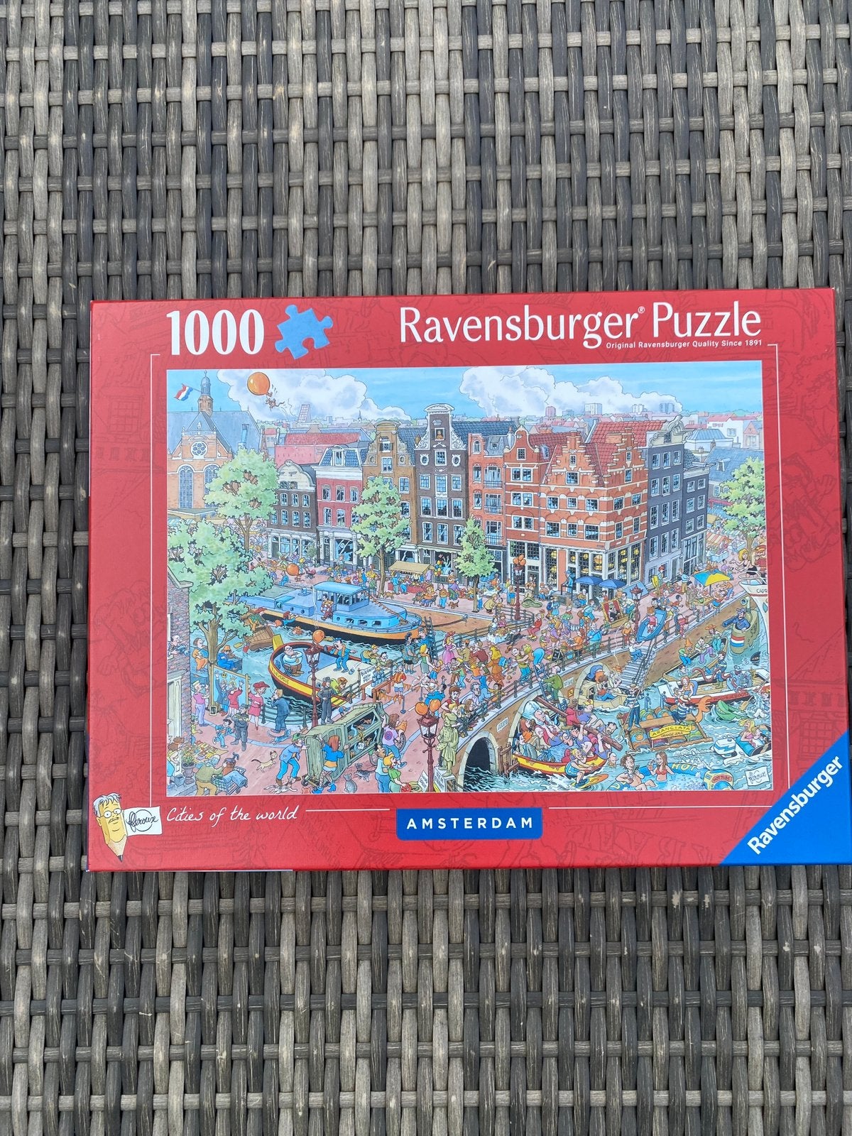 Ravensburger Amsterdam, Ophalen of Verzenden, 500 t/m 1500 stukjes, Zo goed als nieuw