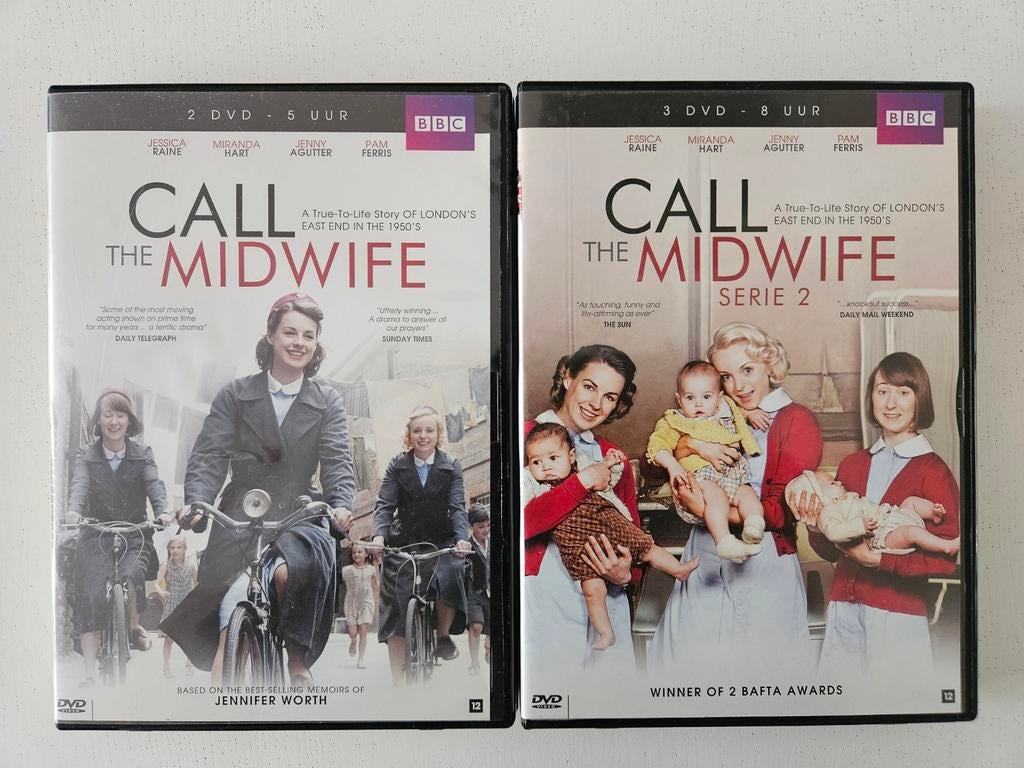 DVD-sets: Call the Midwife - Serie 1 & 2, Cd's en Dvd's, Dvd's | Tv en Series, Vanaf 12 jaar, Ophalen of Verzenden, Drama