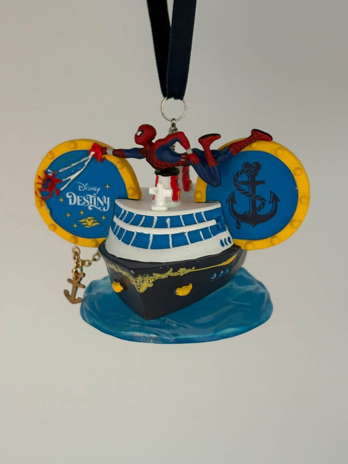 Disney cruise line destiny Spider-Man earhat ornament, Ophalen of Verzenden, Zo goed als nieuw