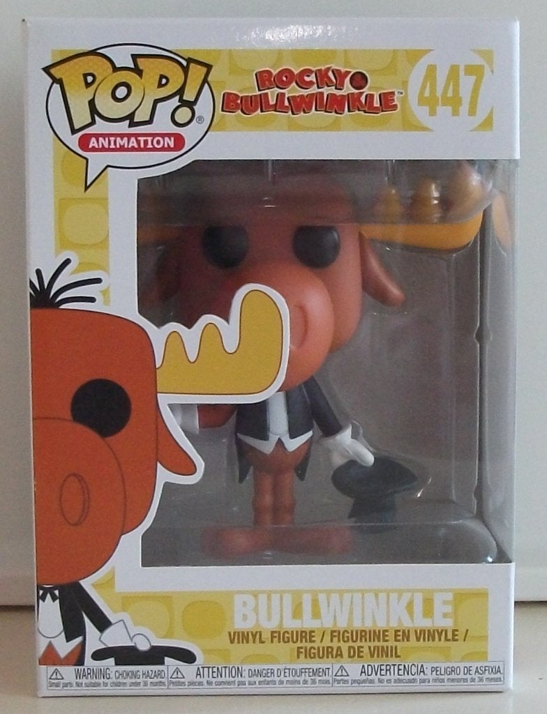 Funko Pop! 447 *** BULLWINKLE *** Rocky & Bullwinkle, Verzamelen, Ophalen of Verzenden, Nieuw