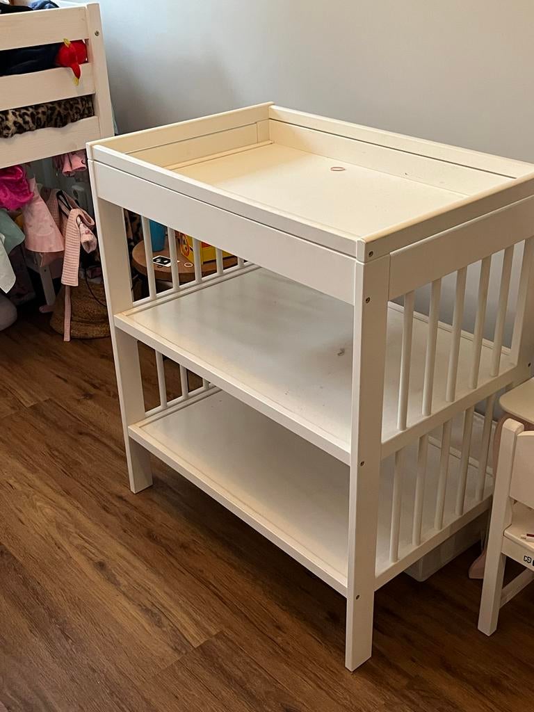 IKEA Gulliver Commode - Wit, Ophalen, Gebruikt, 70 cm of meer, 75 tot 100 cm
