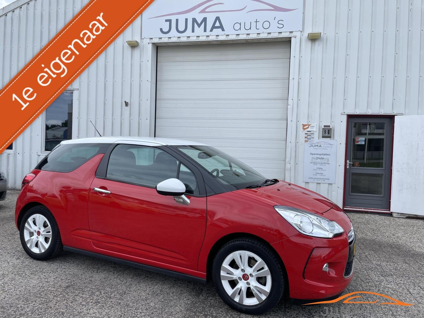 Citroen DS3 1.6 So Chic in Black, climate control , cruise c, Auto's, Voorwielaandrijving, Euro 5, 4 cilinders, Origineel Nederlands