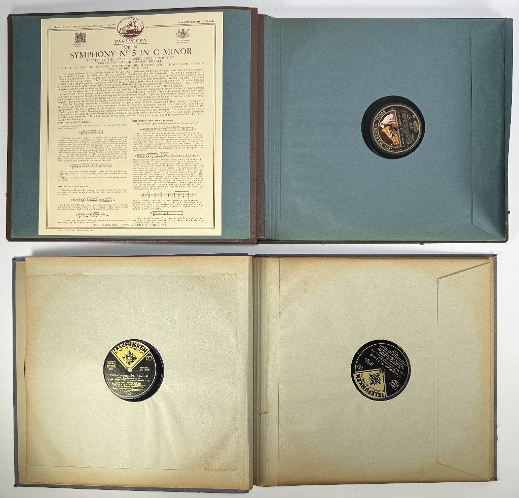 1376. Vinyl albums - Beethoven & Tschaikowsky, 20e eeuw, Ophalen, Gebruikt, Overige typen, 12 inch