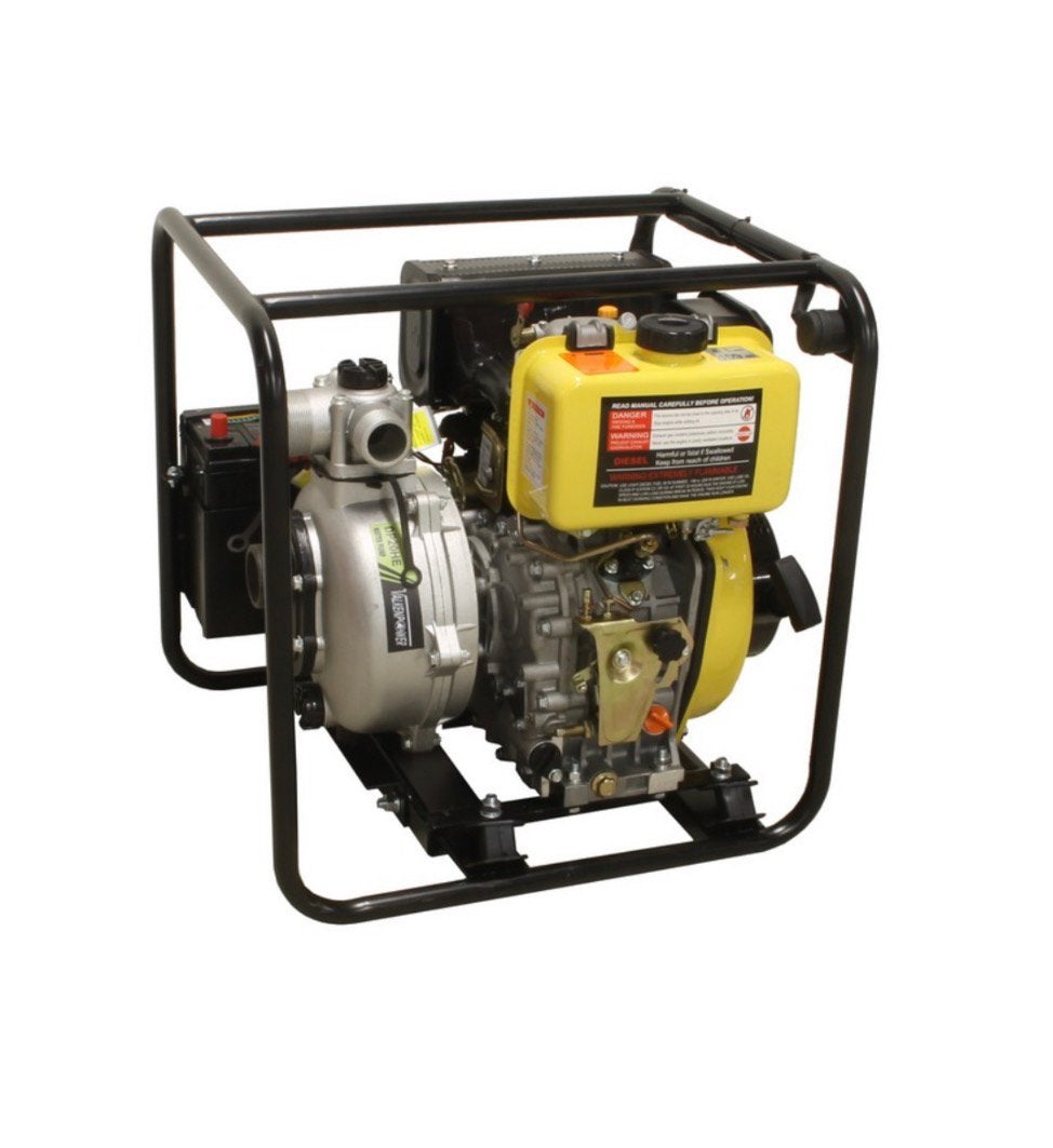 Diesel waterpomp 2'' 50mm elektrische start hoge druk