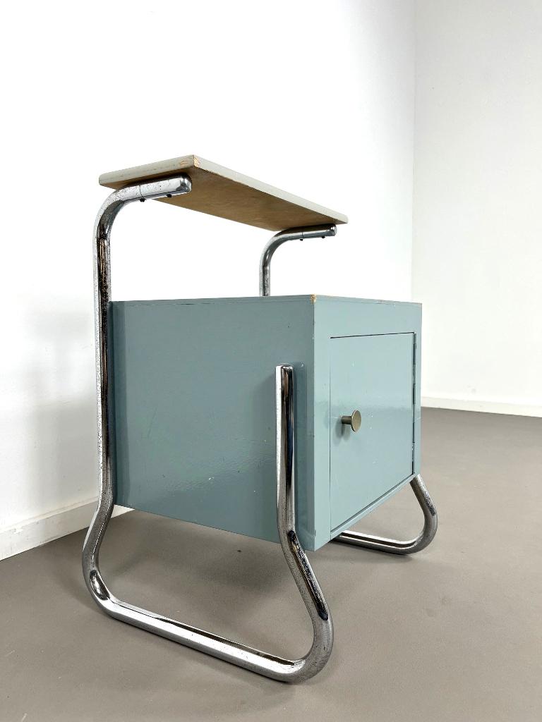 Retro vintage nachtkastje van Auping uit de jaren 60, Ophalen of Verzenden, Huis en Inrichting