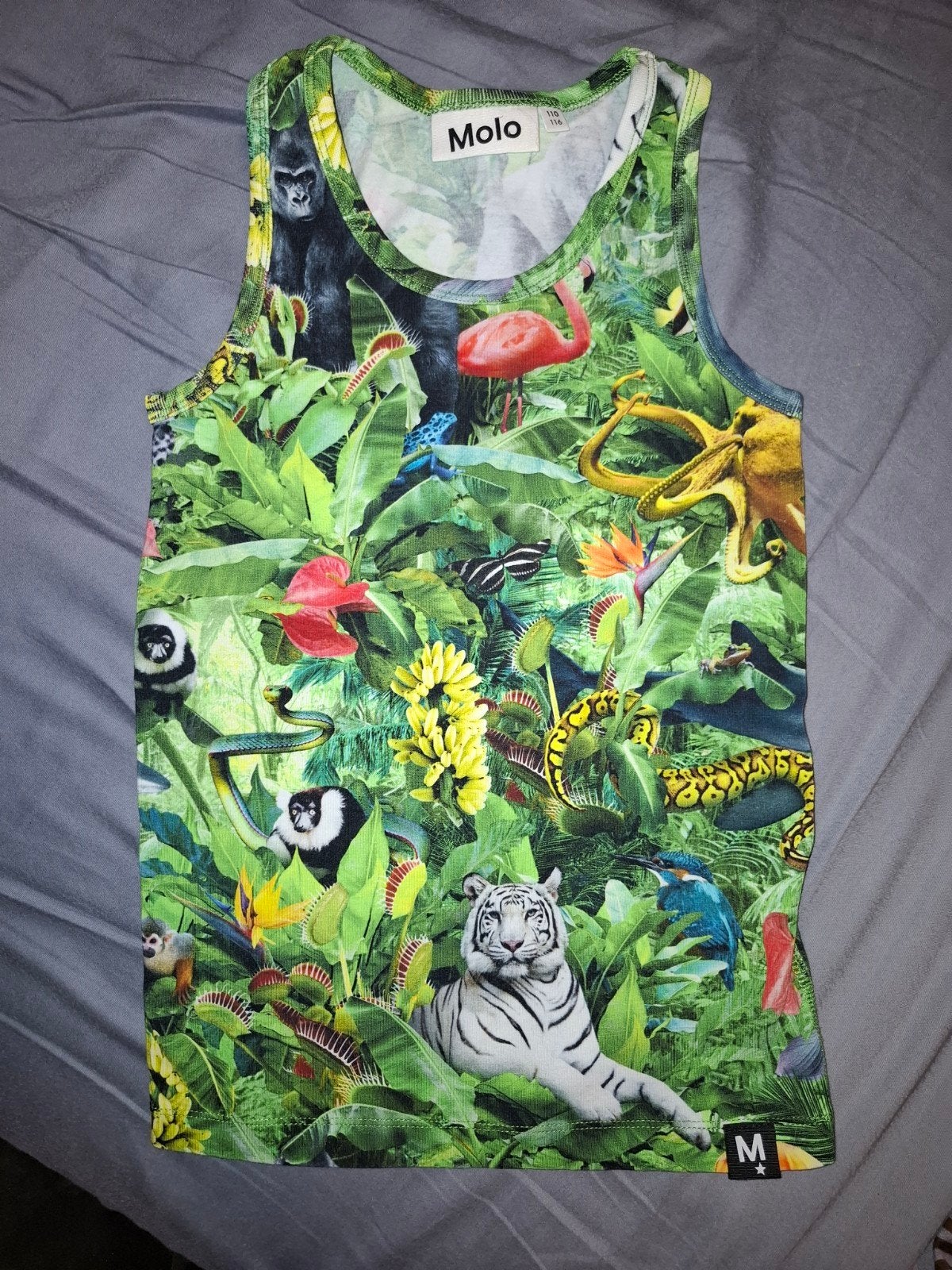Singlet merk molo maat 110/116, Molo, Ophalen of Verzenden, Zo goed als nieuw, Shirt of Longsleeve