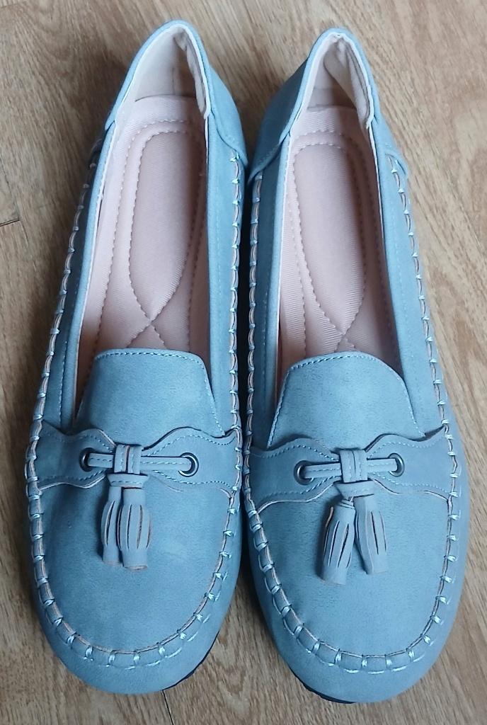 Dames Mocassins - maat 41, Verzenden, Instappers, Nieuw, Grijs