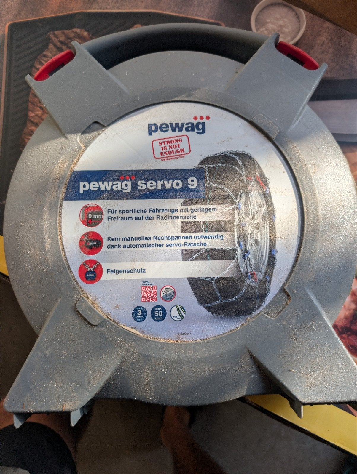Pewag Servo 9 sneeuwkettingen - Zo goed als nieuw, Auto diversen, Sneeuwkettingen, Ophalen of Verzenden, Zo goed als nieuw