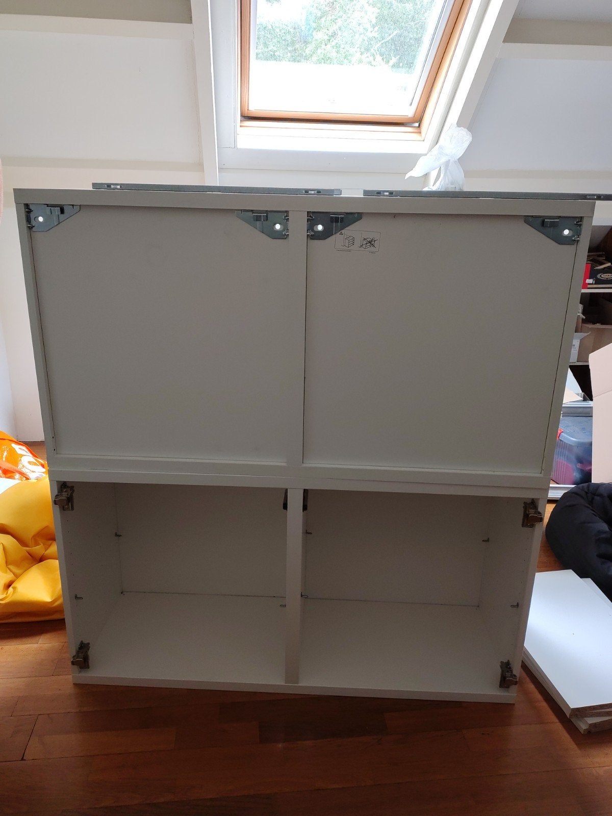 2x IKEA Bestå wandkast wit, 3,5 jaar oud, Huis en Inrichting, Kasten | Wandmeubels, Ophalen, Overige materialen, Minder dan 150 cm