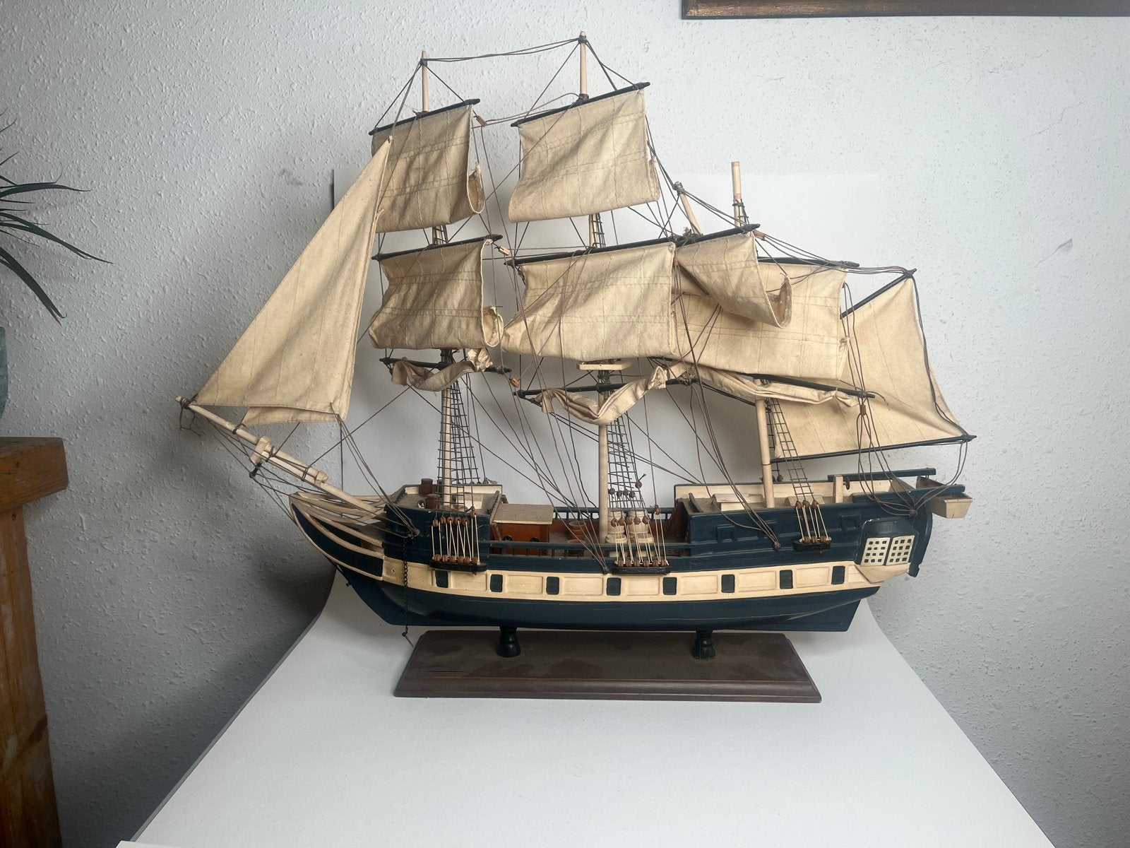 Schaalmodel zeilschip 'HMS Buffalo', Ophalen of Verzenden, Gebruikt