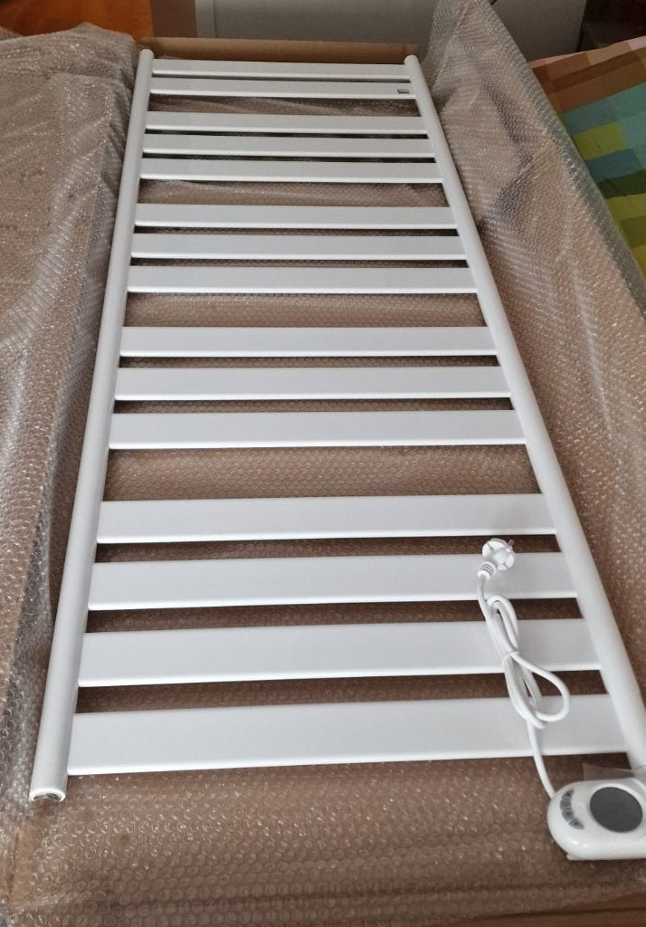 NIEUW : Zehnder Handdoekradiator (elektrisch) Zeta 160x60cm, Ophalen, Radiator, Nieuw, 60 tot 150 cm