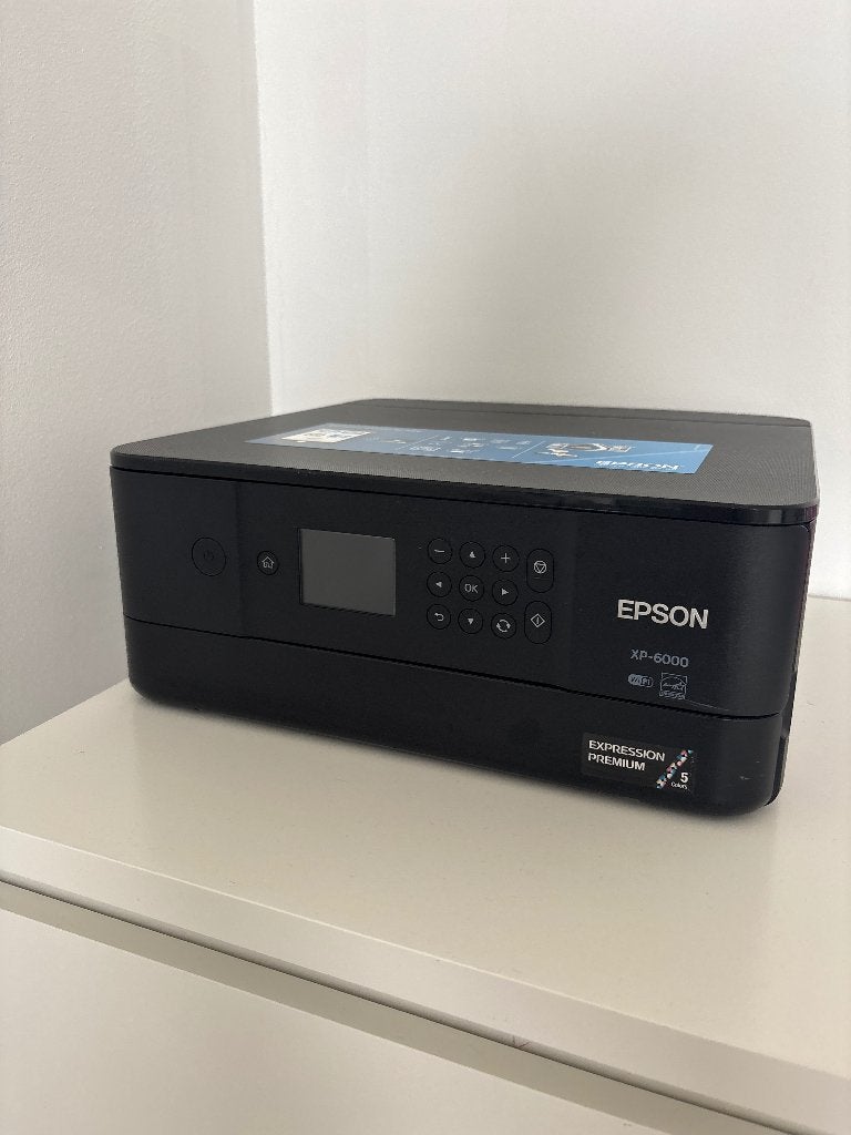 Epson XP-6000, Computers en Software, Printers, Zo goed als nieuw, Printer, Kleur printen, Kopieren, Scannen, Zwart-en-wit printen