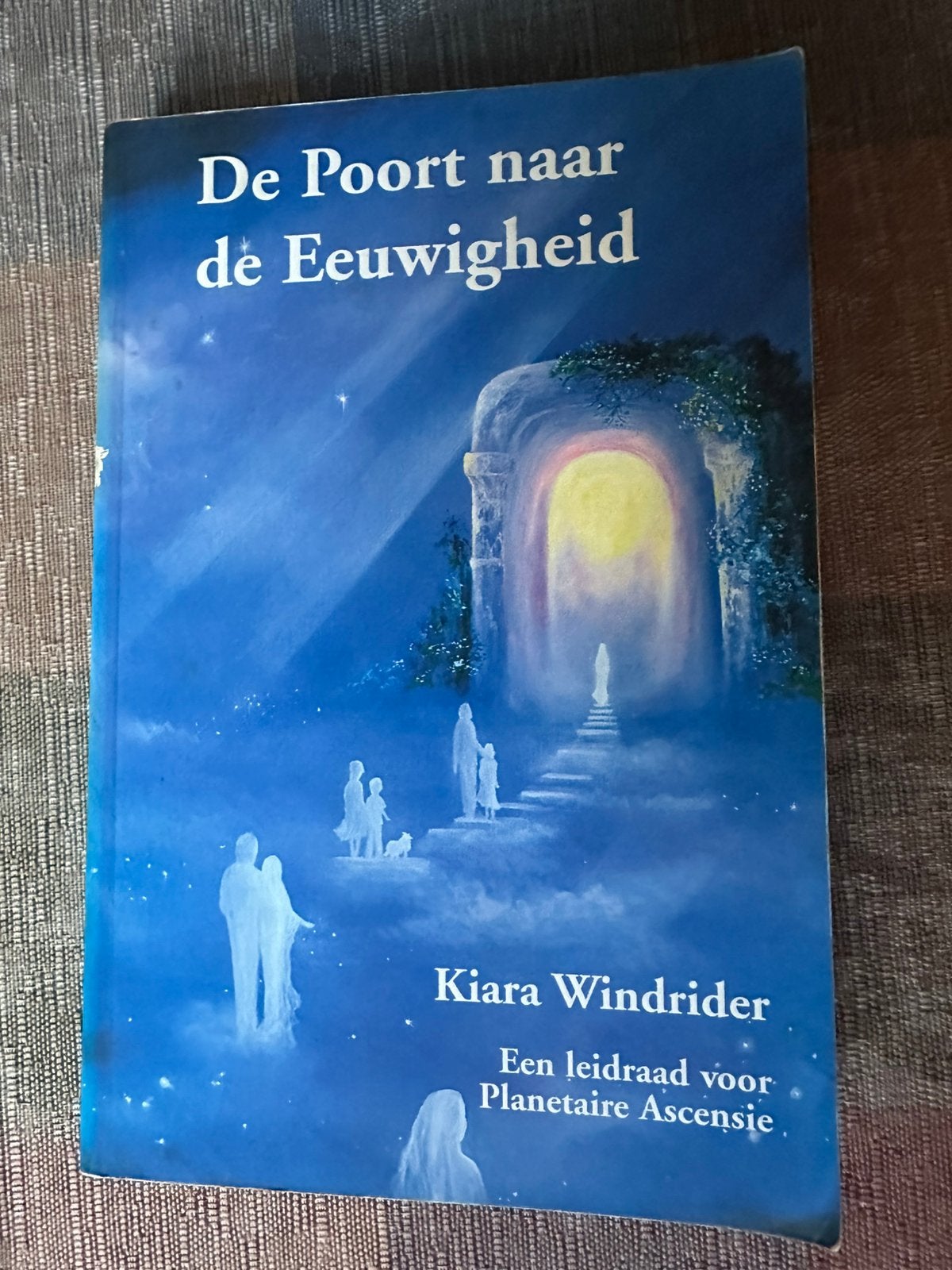 Boek “de poort naar de eeuwigheid “  Kiara Windrider, Gelezen, Achtergrond en Informatie, Spiritualiteit algemeen, Ophalen of Verzenden