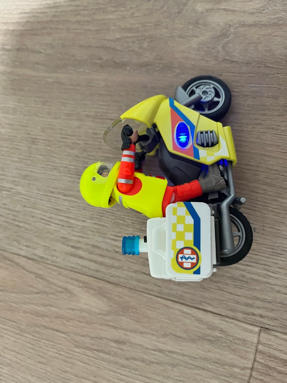 Playmobil Politie Motor met Agent - Zo goed als nieuw, Ophalen, Complete set, Voertuig, Zo goed als nieuw