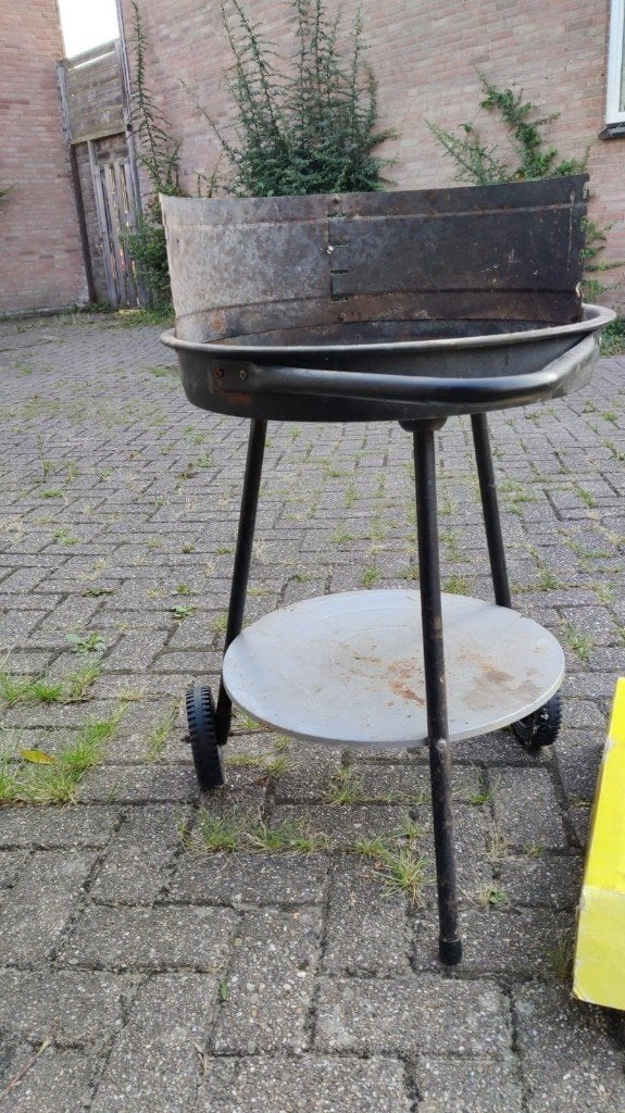 Verrijdbare barbeque  BBQ barbecue, Ophalen, Gebruikt