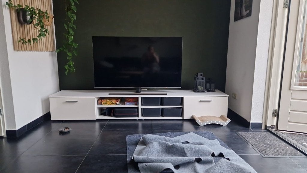 Tv meubel, Ophalen, Gebruikt, 100 tot 150 cm, Minder dan 100 cm