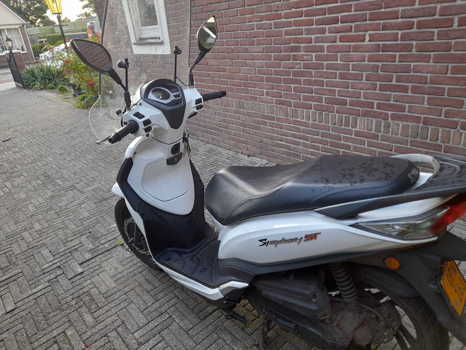 Originele Sym Symphony ST Scooter - Wit, Fietsen en Brommers, Ophalen, Gebruikt, Overige modellen, Maximaal 45 km/u