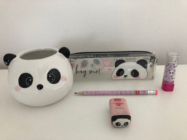mooie legami panda spulletjes, Overige merken, Overige karakters, Beer, Met kleding of accessoire