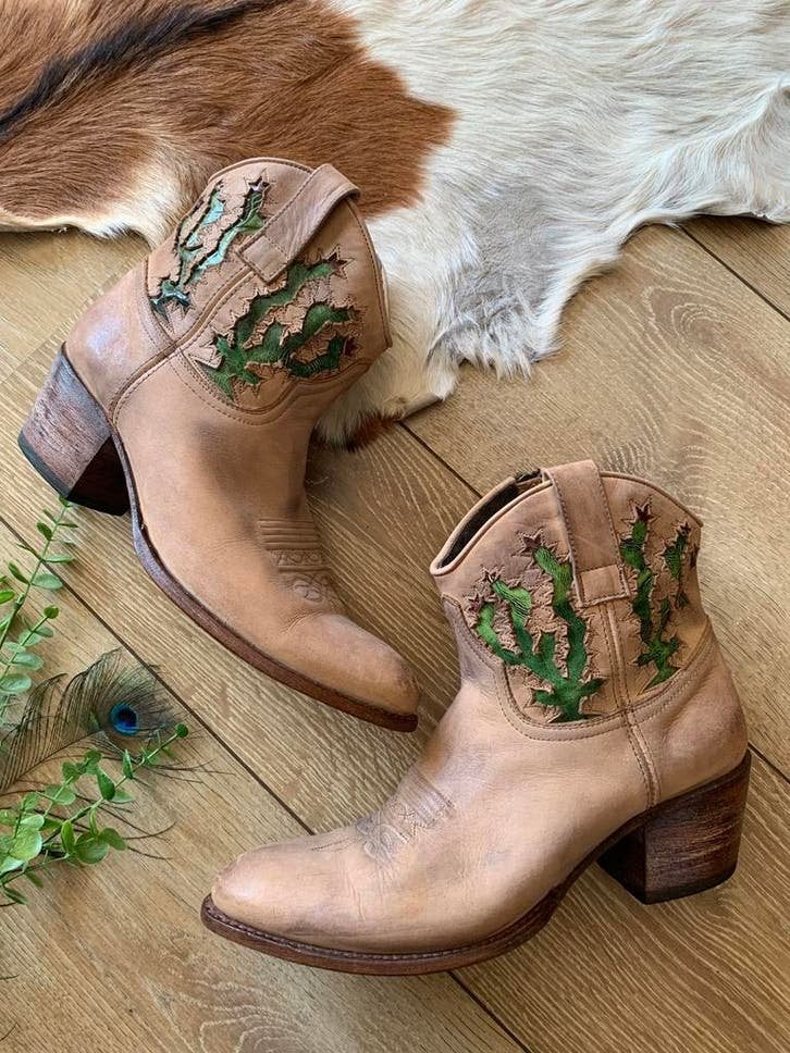 Sendra enkellaarsjes met rits 42 western boots enkellaarsjes, Kleding | Dames, Schoenen, -, Beige, -, Lage of Enkellaarzen