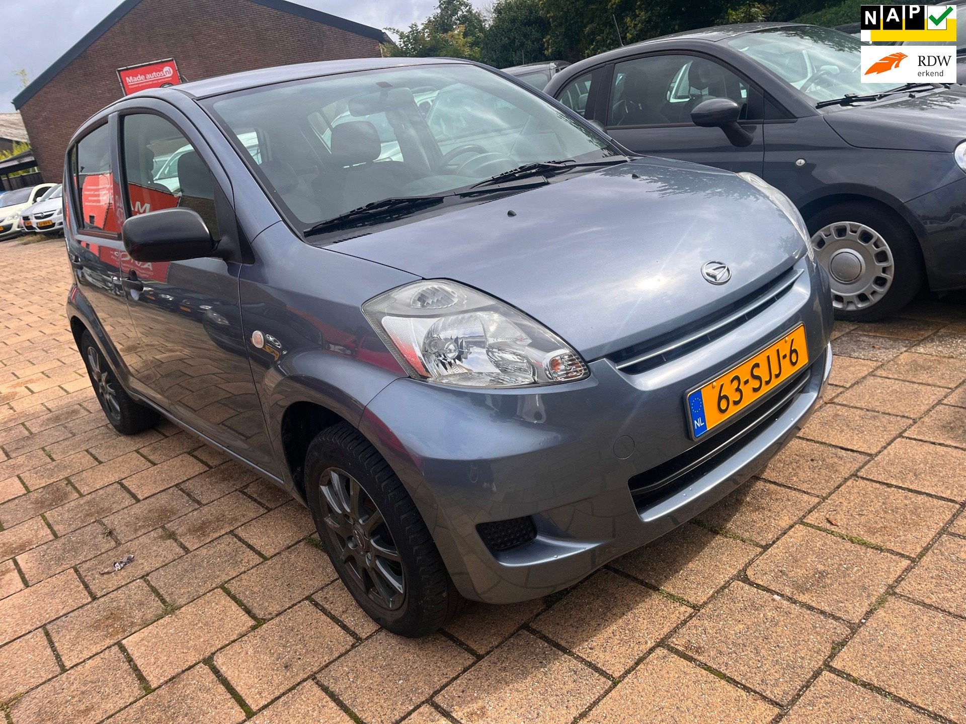 Daihatsu Sirion 2 1.0-12V Slim / 80.000km nap 2011, Voorwielaandrijving, Euro 5, Metallic lak, Gebruikt