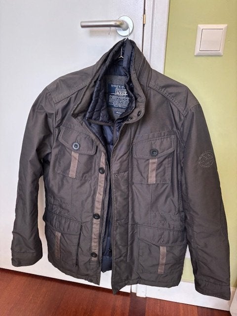 State of Art jas, winter, medium, M zgan, State of Art, Bruin, Maat 48/50 (M), Ophalen of Verzenden