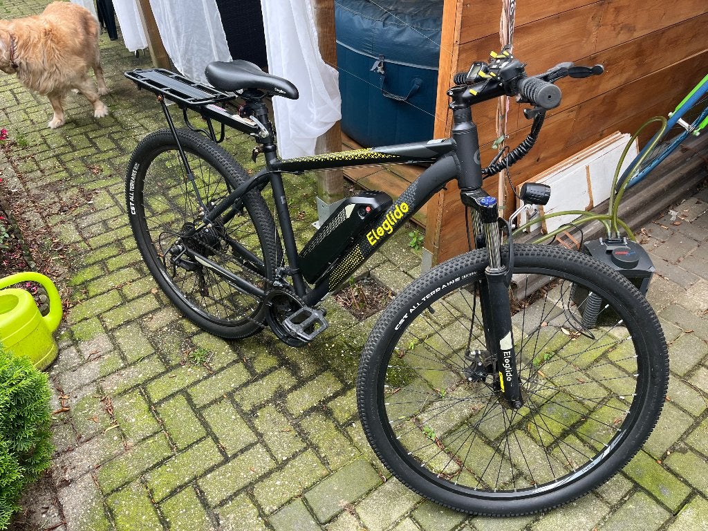 Eleglide M1 Plus E-Mountainbike 29”, Zo goed als nieuw, 51 tot 55 cm, 50 km per accu of meer, Ophalen
