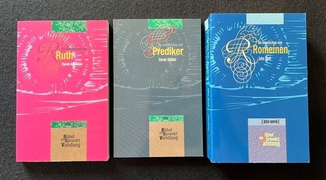 6 delen uit de serie 'De Bijbel Spreekt Vandaag'; John Stott, Boeken, Ophalen of Verzenden, Zo goed als nieuw