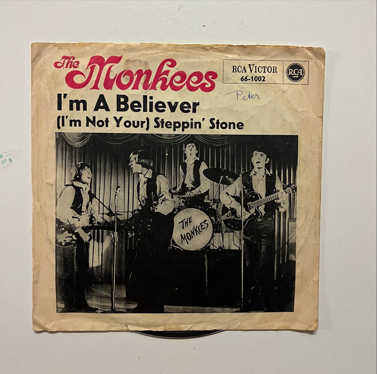The Monkees - I'm A Believer (7 inch vinyl single), Cd's en Dvd's, Gebruikt, Originele persing, 7 inch, Ophalen of Verzenden