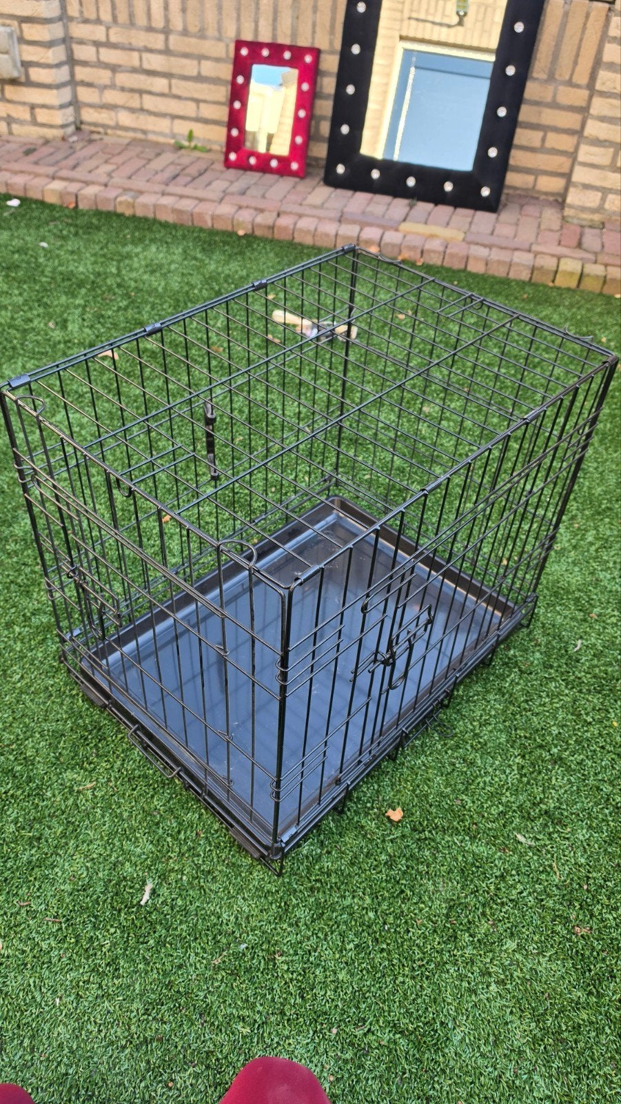 hondenbench, Dieren en Toebehoren, Ophalen, Zo goed als nieuw