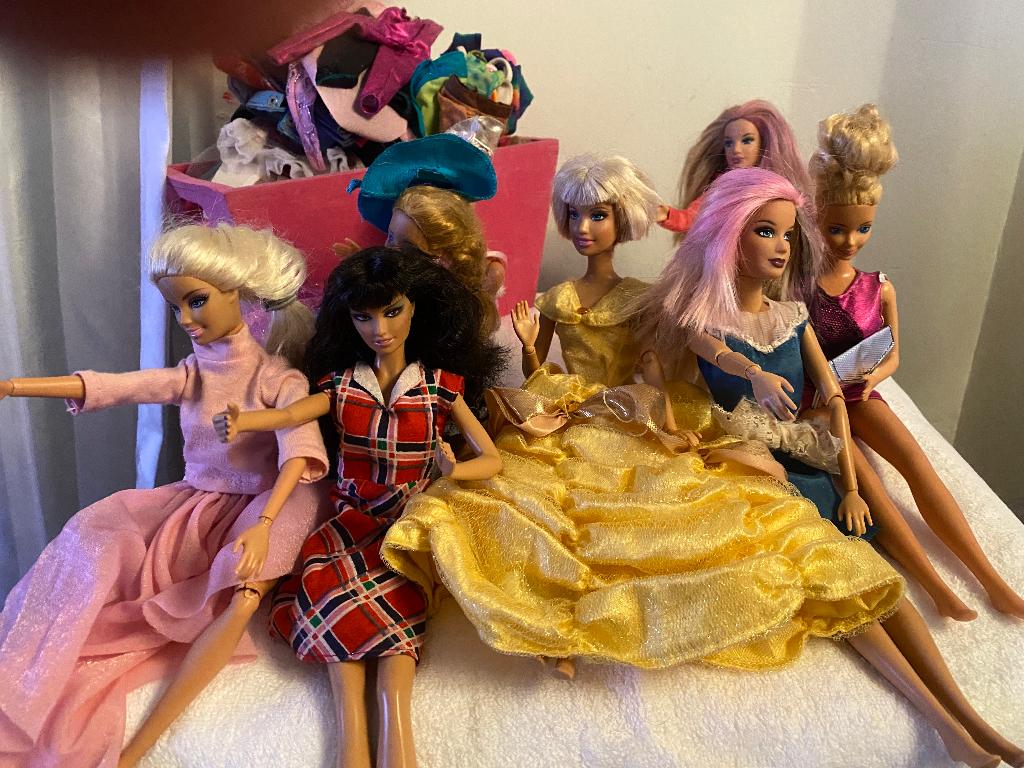 Barbies en wat erbij hoort, Ophalen of Verzenden, Meer dan 50 stukjes, Gebruikt