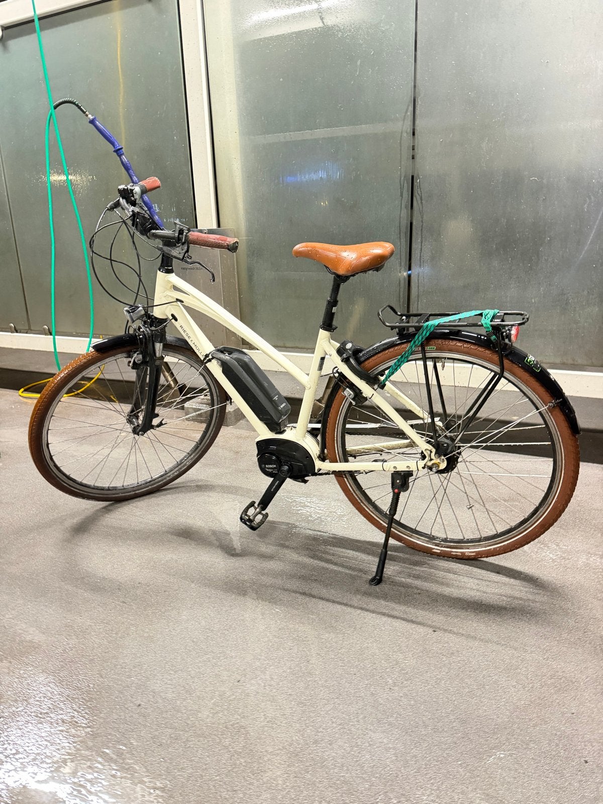 Riese & Müller elektrische fiets - Bosch PowerPack 500Wh, Ophalen, Gebruikt, 50 km per accu of meer, Riese & Müller