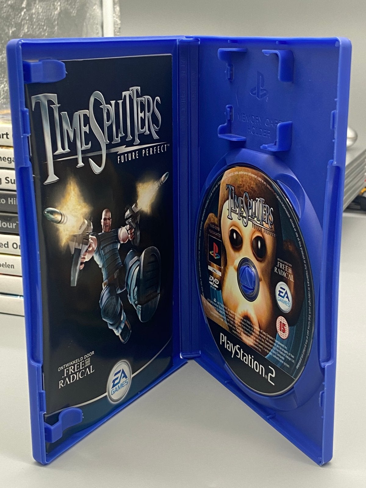 TimeSplitters: Future Perfect – PlayStation 2 PS2 – Compleet, Vanaf 18 jaar, 1 speler, Ophalen of Verzenden, EA Games