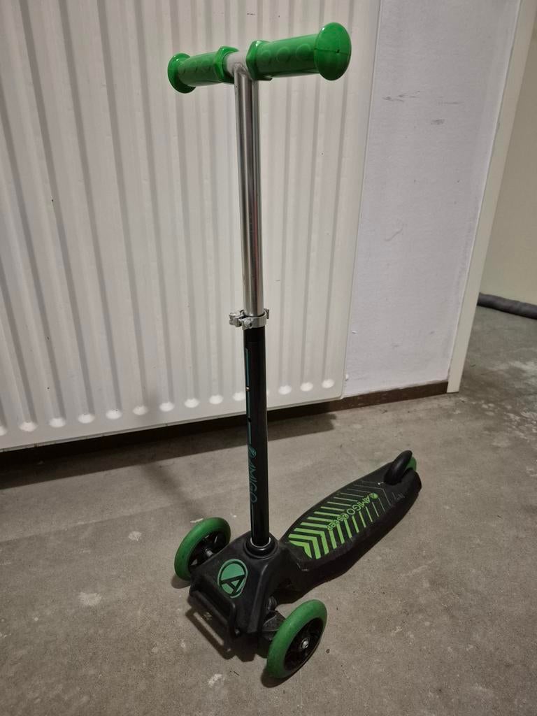 Amigo driewieler step - Zwart/Groen, Fietsen en Brommers, Steps, Ophalen, Gebruikt, Gewone step, Amigo