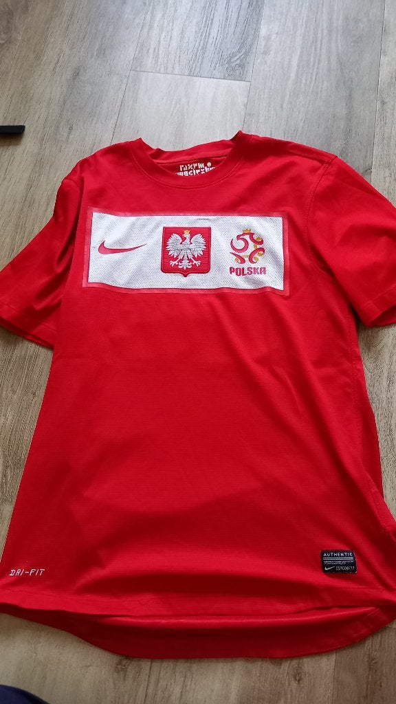 Polen Voetbalshirt 2012 Lewandowski, Błaszczykowski,Piszczek, Maat S, Ophalen of Verzenden, Gebruikt, Shirt
