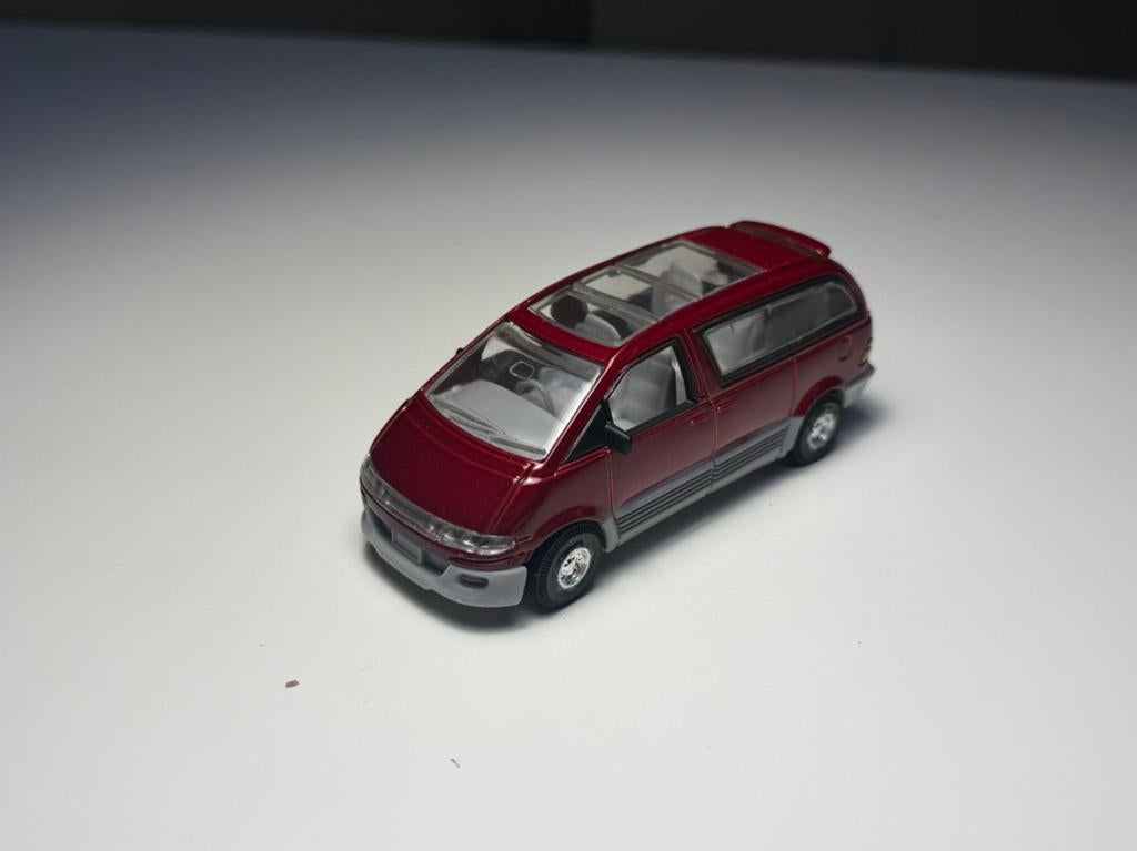 Tins Toys - Toyota Previa - Schaal 1:38, Verzenden, Zo goed als nieuw, Auto