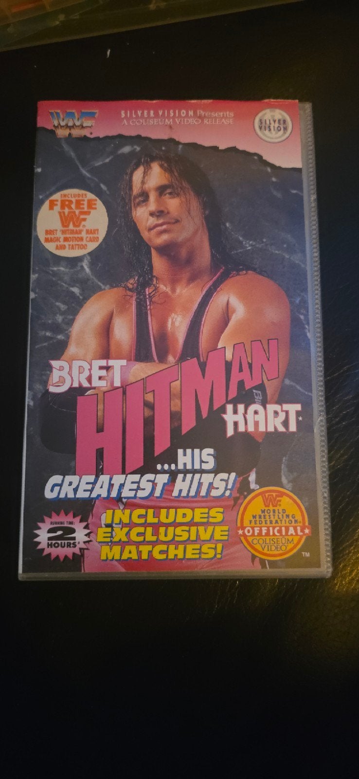 Bret Hitman Hart: His Greatest Hits VHS - WWF Wrestling, Overige genres, Ophalen of Verzenden, Vanaf 12 jaar, VHS