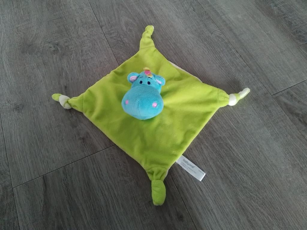 Babyono nijlpaard knuffeldoekje, Kinderen en Baby's, Speelgoed | Knuffels en Pluche, Ophalen of Verzenden, Overige typen