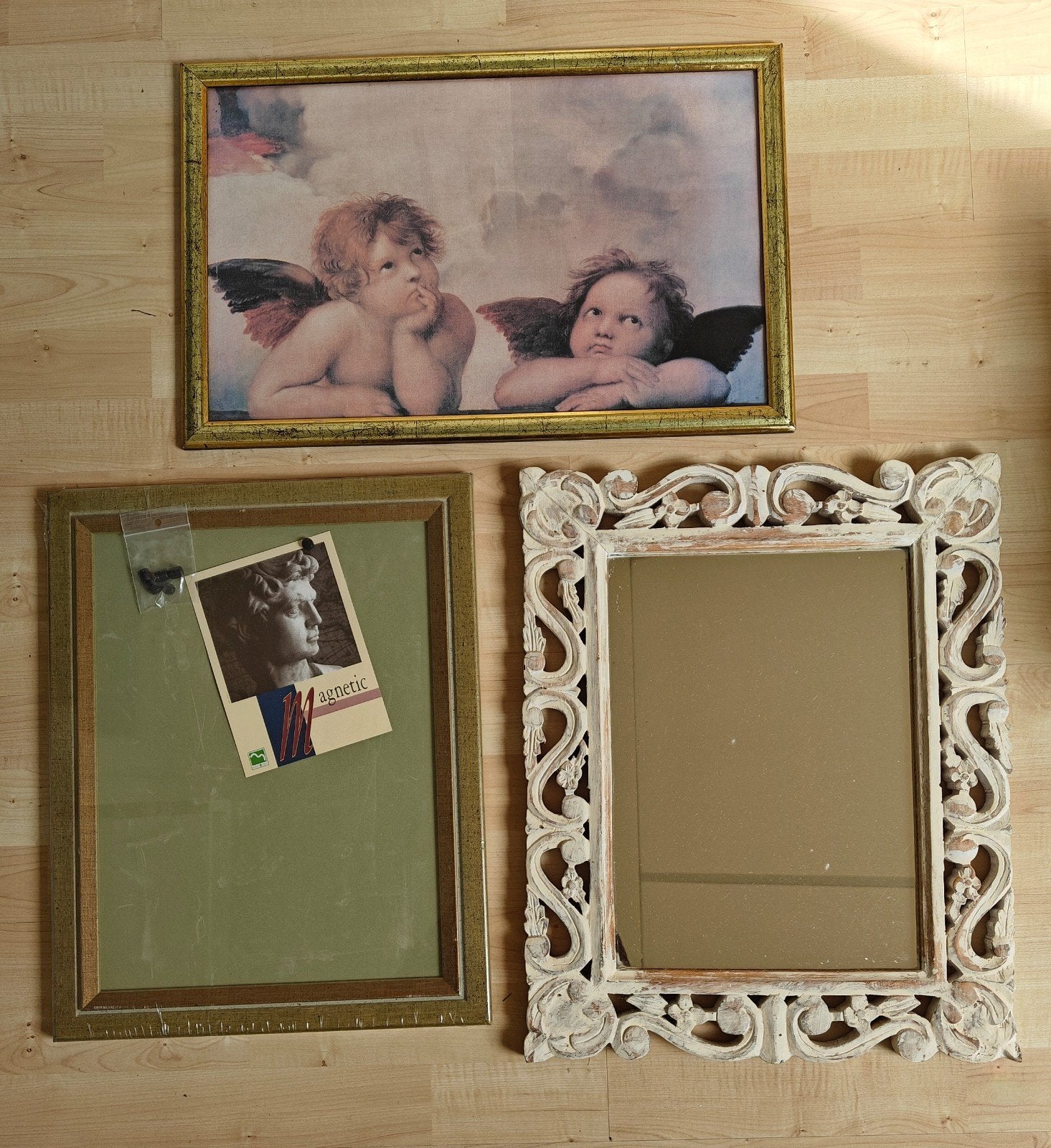 Spiegel, fotolijst en magneetbord, Ophalen, Rechthoekig